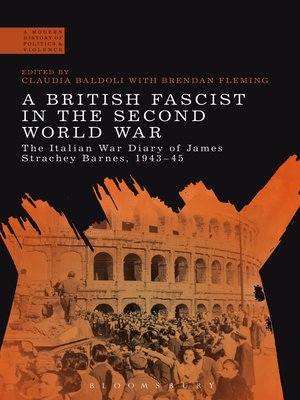 cover image of A British Fascist in the Second World War
